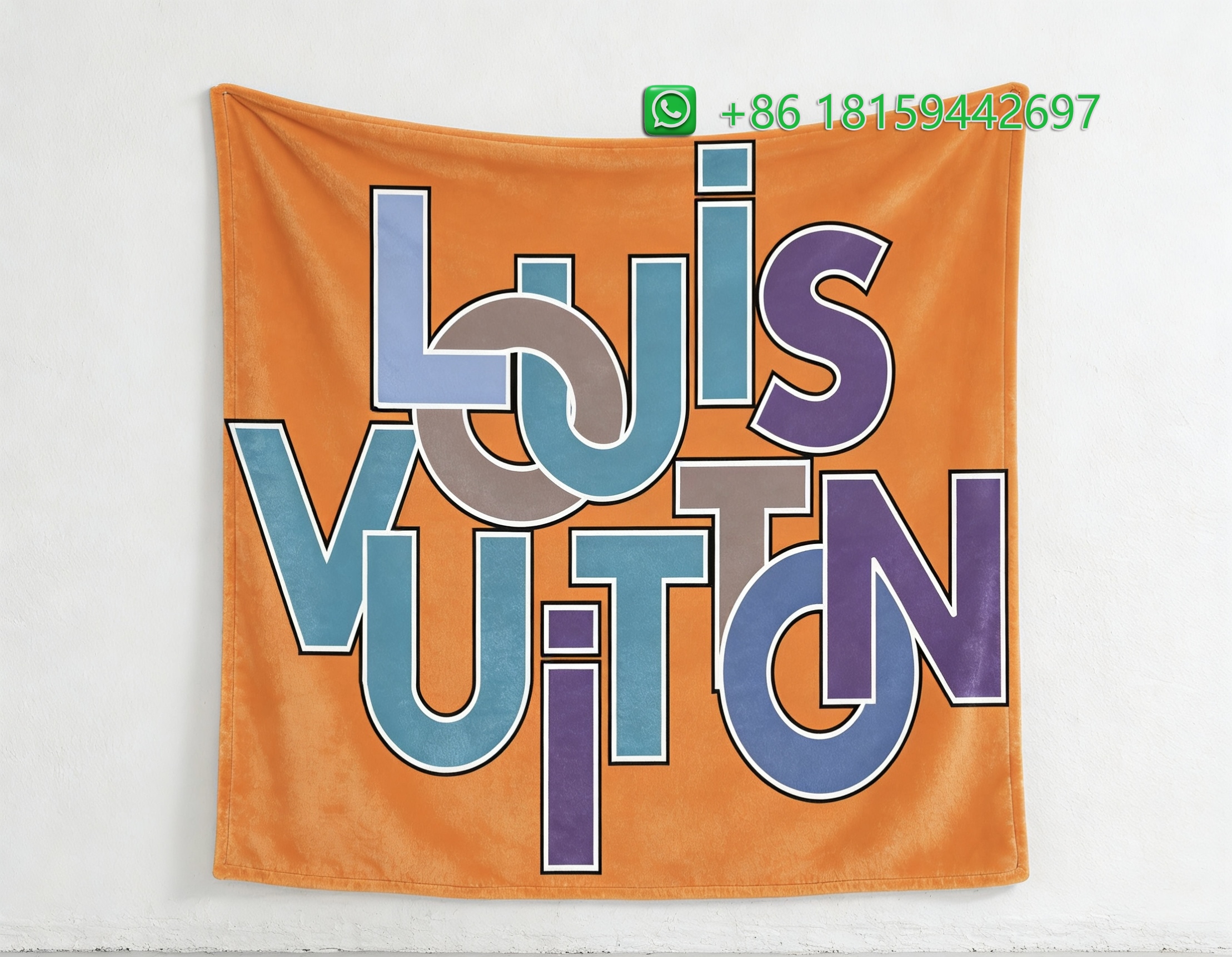 Louis Vuitton Throw Blankets